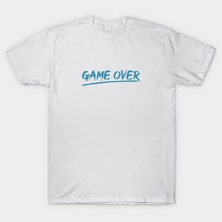 Game Over (White) T-Shirt